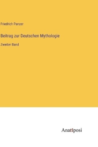 Cover of Beitrag zur Deutschen Mythologie