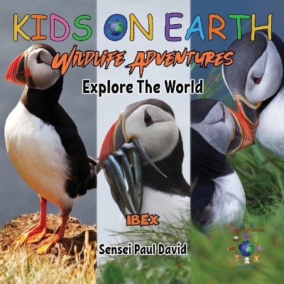 Book cover for KIDS ON EARTH Wildlife Adventures - Explore The World - Puffin - Iceland