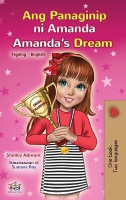 Book cover for Amanda's Dream (Tagalog English Bilingual Children's Book)