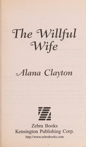 Book cover for Willful Wife