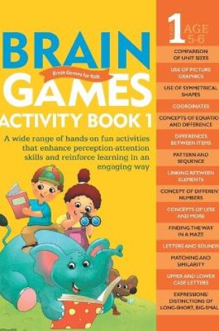 Cover of Brain Games Activity Book 1(Level-1)
