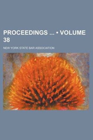 Cover of Proceedings (Volume 38)