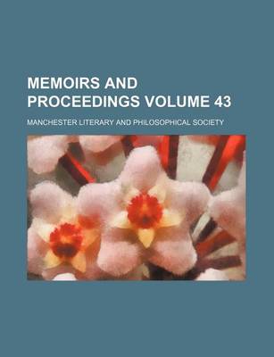 Book cover for Memoirs and Proceedings Volume 43