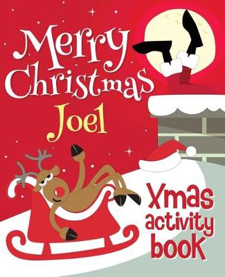 Book cover for Merry Christmas Joel - Xmas Activity Book