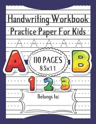 Book cover for Handwriting Workbook for Kids