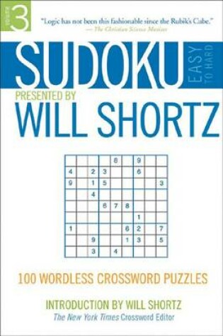 Cover of Sudoku 3: Easy to Hard