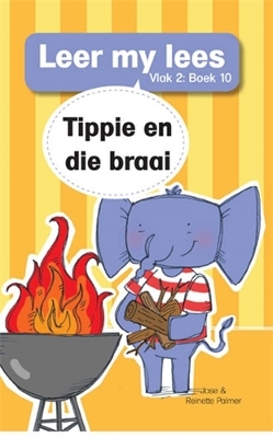 Cover of Leer my lees (Vlak 2 Boek 10): Tippie en die braai