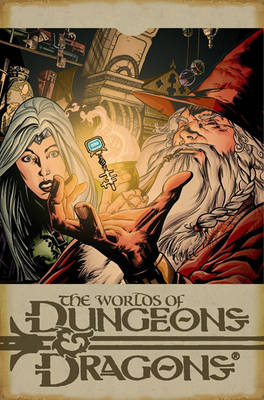 Book cover for The Worlds of Dungeons and Dragons
