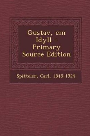 Cover of Gustav, Ein Idyll