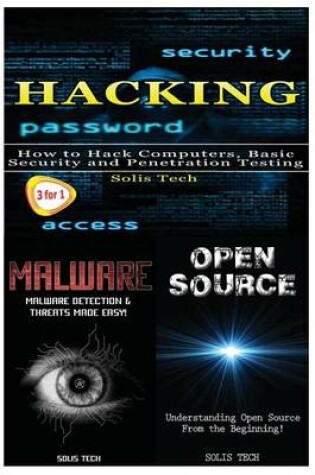 Cover of Hacking + Malware + Open Source