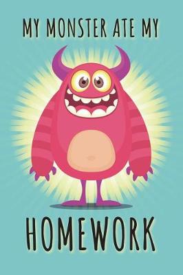 Book cover for My Monster Ate My Homework