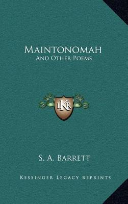 Book cover for Maintonomah