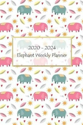 Cover of 2020-2024 Elephant Weekly Planner