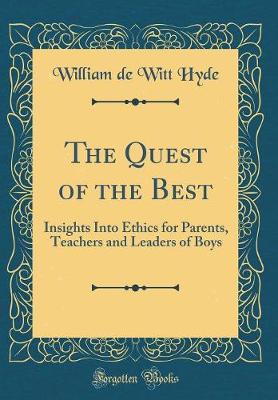 Book cover for The Quest of the Best