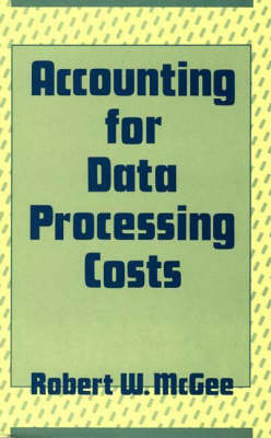 Book cover for Accounting for Data Processing Costs