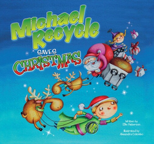 Book cover for Michael Recycle Saves Christmas