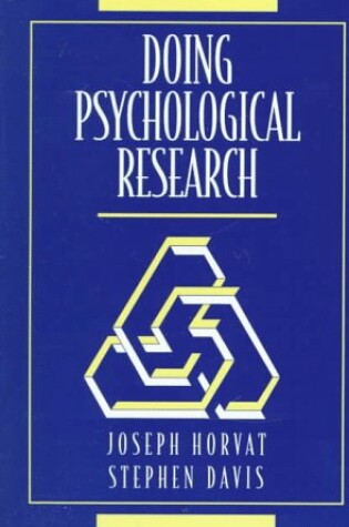 Cover of Doing Psychological Research