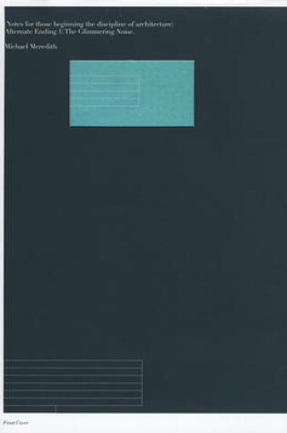 Cover of Notes for Those Beginning the Discipline of Architecture