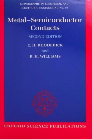 Cover of Metal-semiconductor Contacts