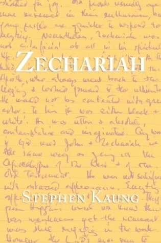 Cover of Zechariah