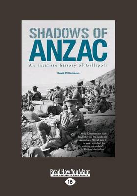 Book cover for Shadows of Anzac