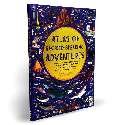 Book cover for Atlas of Record-Breaking Adventures