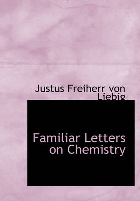 Cover of Familiar Letters on Chemistry