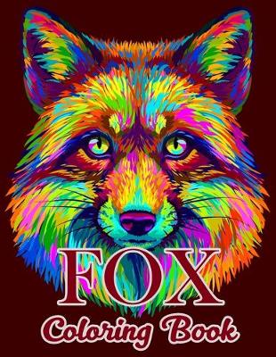 Book cover for Fox Coloring Book