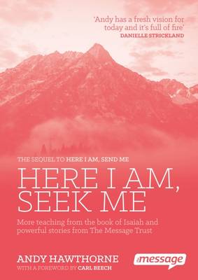 Book cover for Here I am, Seek Me
