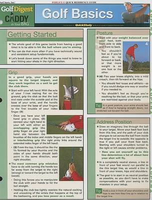 Book cover for Golf Basics