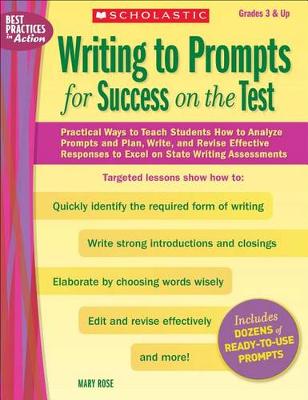 Book cover for Writing to Prompts for Success on the Test