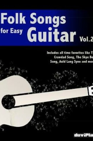 Cover of Folk Songs for Easy Guitar. Vol 2