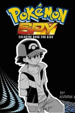 Cover of Spy Pokemon coloring book for kids