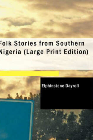 Cover of Folk Stories from Southern Nigeria