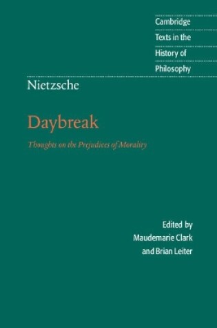 Cover of Nietzsche: Daybreak