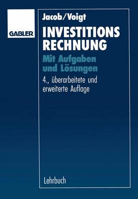 Book cover for Investitionsrechnung