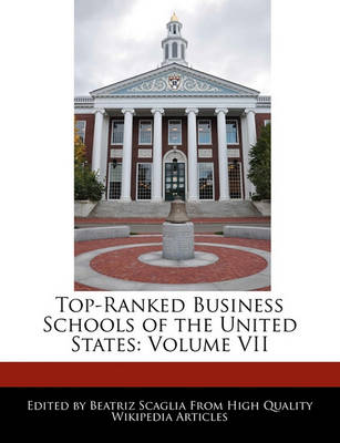 Book cover for Top-Ranked Business Schools of the United States