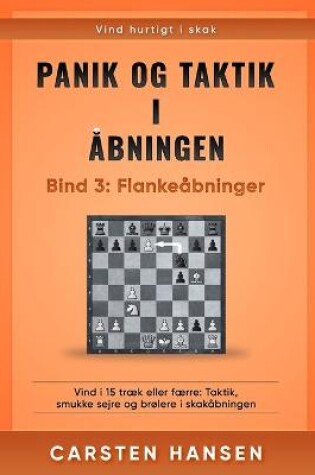 Cover of Panik og taktik i åbningen - Bind 3