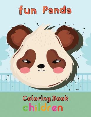 Book cover for Fun Panda Coloring Book Children