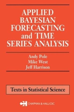 Cover of Applied Bayesian Forecasting and Time Series Analysis
