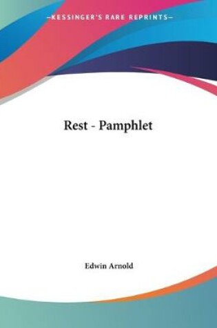 Cover of Rest - Pamphlet