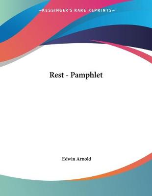 Book cover for Rest - Pamphlet