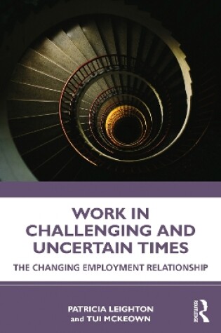 Cover of Work in Challenging and Uncertain Times