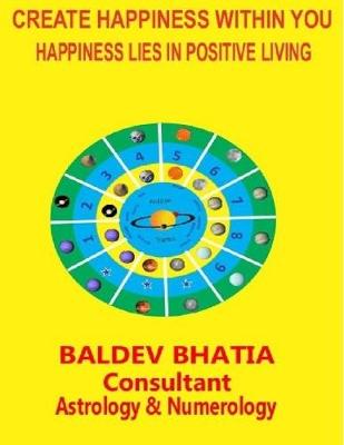 Book cover for Create Happiness In You