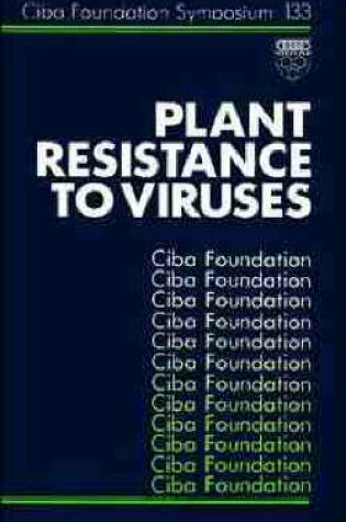 Cover of Plant Resistance to Viruses