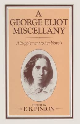 Book cover for A George Eliot Miscellany