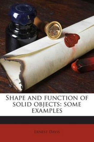 Cover of Shape and Function of Solid Objects