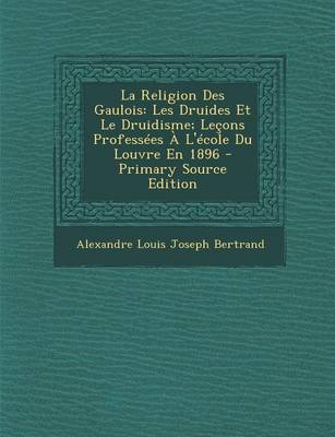 Book cover for La Religion Des Gaulois