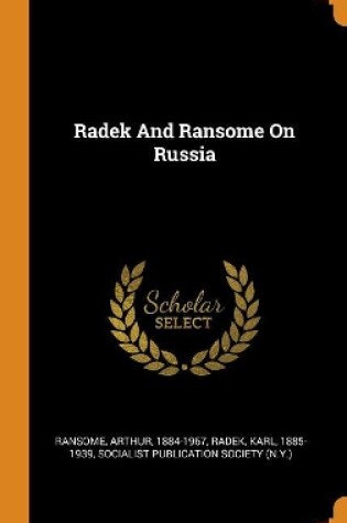Cover of Radek and Ransome on Russia