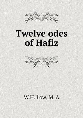Book cover for Twelve odes of Hafiz